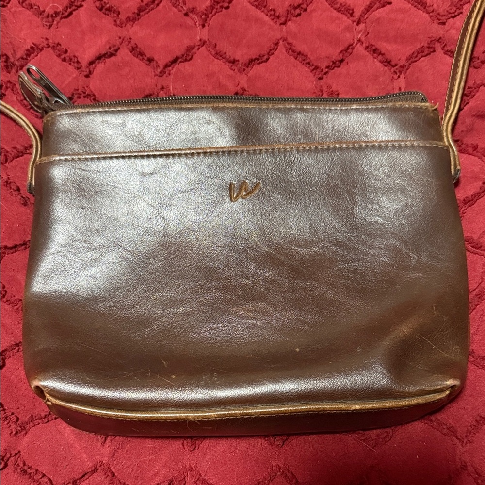 Liz Claiborne Dark Brown Crossbody Bag